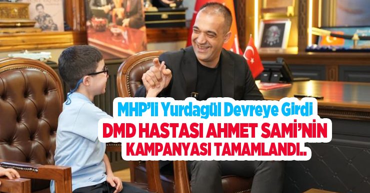 Erzurum’da Ahmet Sami’nin kampanyasında mutlu son: Tedavi için yurt dışına gidiyor..