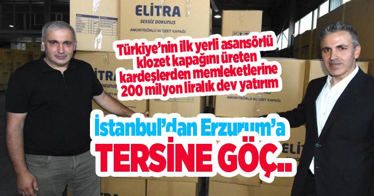 İstanbul’dan Erzurum’a tersine göç…