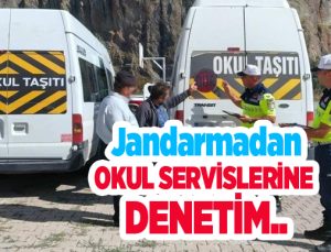 Jandarmadan okul servislerine denetim…