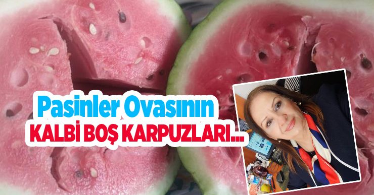 Pasinler ovasının kalbi boş karpuzları…