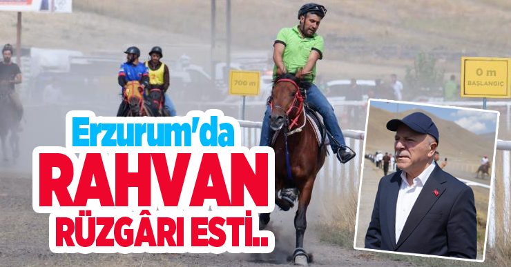 Erzurum’da rahvan rüzgârı esti…