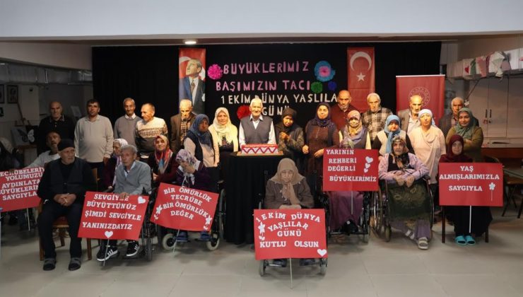 Erzurum’da dünya yaşlılar günü etkinlikleri…