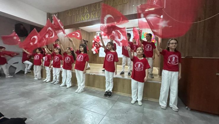 Kültür Kurumu İlkokulu’nda Cumhuriyet coşkusu..