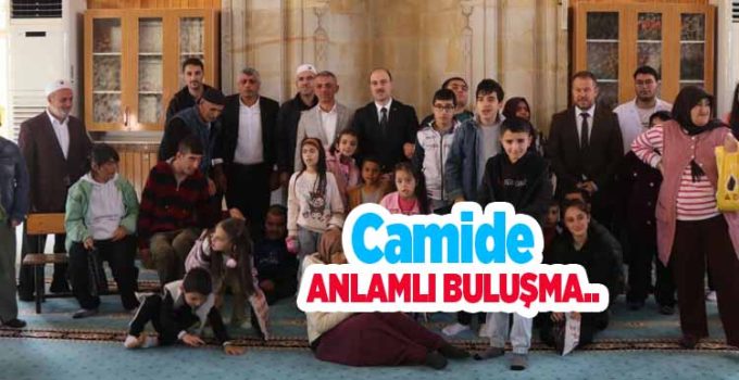 Camide anlamlı buluşma..