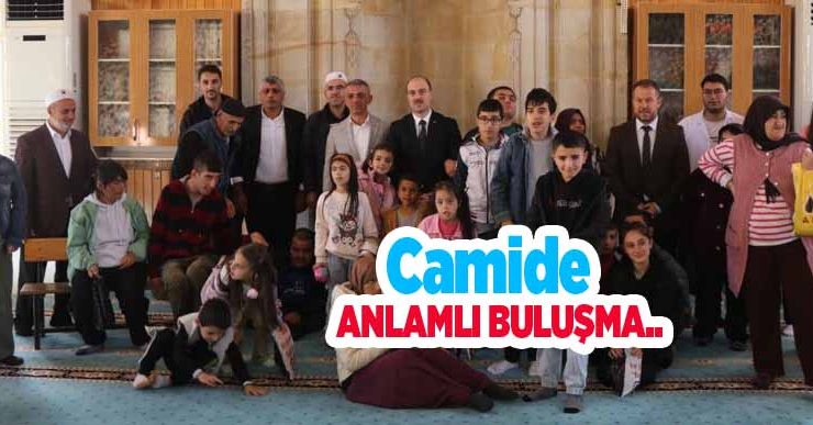 Camide anlamlı buluşma..